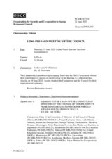 Journal of the 1524th Plenary Meeting of the Permanent Council