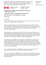 Statement by the Delegation of Canada on the Russian Federation’s ongoing aggression against Ukraine