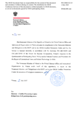 Response by the Delegation of Poland to the Questionnaire on Participating States’ Policy and/or National Practices and Procedures for the Export of Conventional Arms and Related Technology
