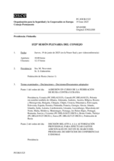 Diario de la 1525ª Sesión plenaria del Consejo Permanente