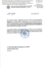 Response by the Delegation of Montenegro to the Questionnaire on Participating States’ Policy and/or National Practices and Procedures for the Export of Conventional Arms and Related Technology