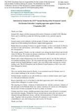 Statement by the Delegation of Ireland on the Russian Federation’s ongoing aggression against Ukraine