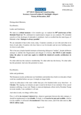 OSCE Secretary General Feridun H. Sinirlioğlu’s Report