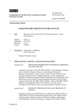 Journal of the 1543rd Plenary Meeting of the Permanent Council