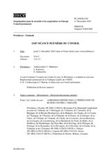 Journal of the 1545th Plenary Meeting of the Permanent Council