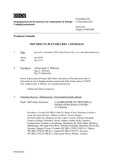 Journal of the 1545th Plenary Meeting of the Permanent Council