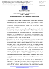 EU Statement