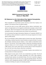EU Statement