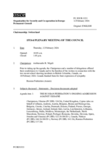 Journal of the 1553rd Plenary Meeting of the Permanent Council
