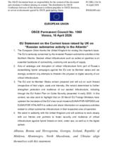 Statement by the Delegation of Cyprus-European Union on the "Review of Current Issues"