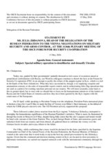 Statement by the Russian Federation