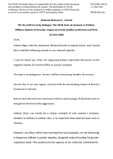 Statement by Ireland