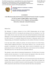 Statement by Armenia