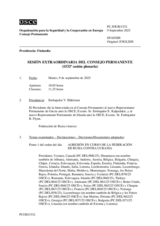 Journal of the 1532nd Special Plenary Meeting of the Permanent Council
