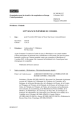 Journal of the 1537th Plenary Meeting of the Permanent Council