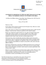 Statement by Norway