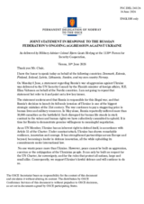 Joint Statement