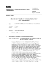 Journal of the 1554th Meeting of the Permanent Council