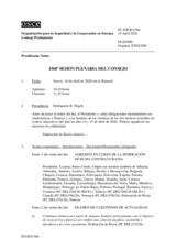 Journal of the 1560th Permanent Council Meeting