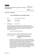 Journal of the 1553rd Plenary Meeting of the Permanent Council