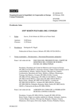 Journal of the 1555th Plenary Meeting of the Permanent Council