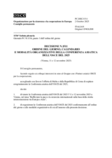 Permanent Council Decision No. 1511