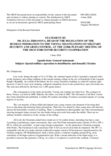 Statement by the Russian Federation
