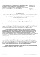 Statement by Canada 