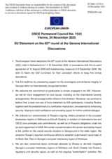 Statement by Denmark-European Union on the Review of Current Issues