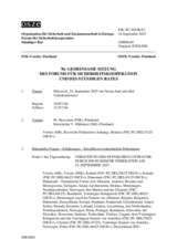 Journal of the 96th Joint Meeting of the Forum for Security Co-operation and the Permanent Council