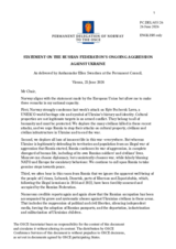Statement by Norway