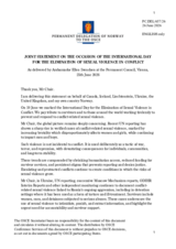 Joint Statement