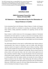 EU Statement