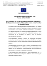 Statement by the Delegation of Cyprus-European Union on "Any Other Business"