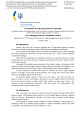 Statement by Ukraine