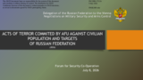 Presentation by the Russian Federation