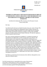 Joint Statement
