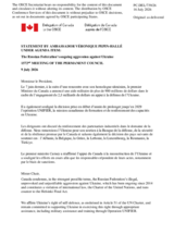 Statement by Canada