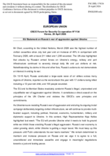 Statement by the Delegation of the European Union