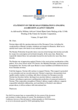 Statement by the Delegation of Norway