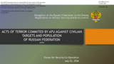Presentation by the Russian Federation