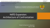 Presentation by the Russian Federation
