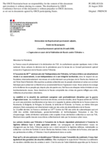 Statement by France