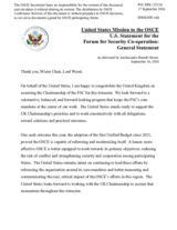 US Statement