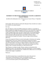 Statement by Norway