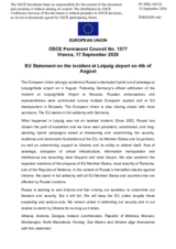 EU Statement