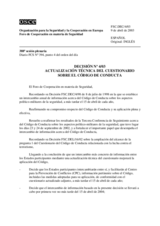 Forum for Security Co-operation Decision No. 4/03 (es)