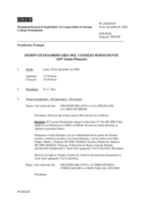 Journal of the 429th Special Plenary Meeting of the Permanent Council (es)