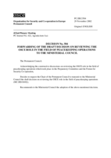 Permanent Council Decision No. 504