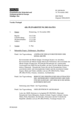 Journal of the 420th Plenary Meeting of the Permanent Council (de)